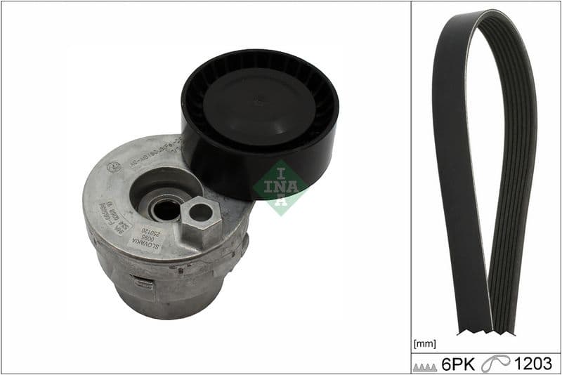 Multi-V-riemset met spanner past: MERCEDES A (W176), B SPORTS TOURER (W246, W242), CITAN (MPV), CITAN MIXTO (DOUBLE CABIN), CITAN/MINIVAN (W415), CLA (C117) 0.9-2.0 06.01-