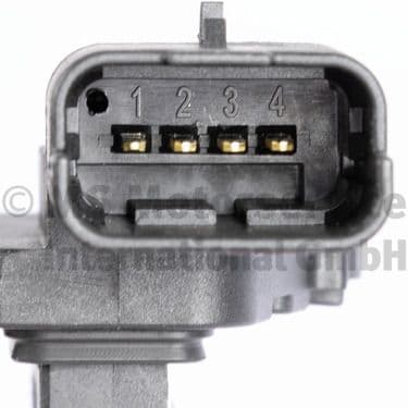 Luchtstroommeter (4 pin, patroon) past: DS DS 3, DS 3 / DS 3, DS 4, DS 4 II, DS 5, DS 7  CITROEN BERLINGO, BERLINGO MULTISPACE, C3 AIRCROSS I, C3 AIRCROSS II, C3 II, C3 III 1.5D-Electric 04.08-