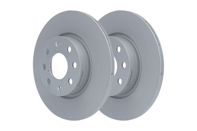 Brake disc Voor Links/Rechts past: FIAT GRANDE PUNTO  OPEL CORSA D 1.0/1.2/1.4 06.05-
