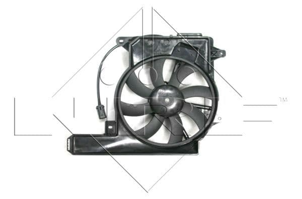 Radiatorventilator (met huisvesting) past: OPEL MERIVA A 1.3D/1.6/1.7D 09.03-05.10