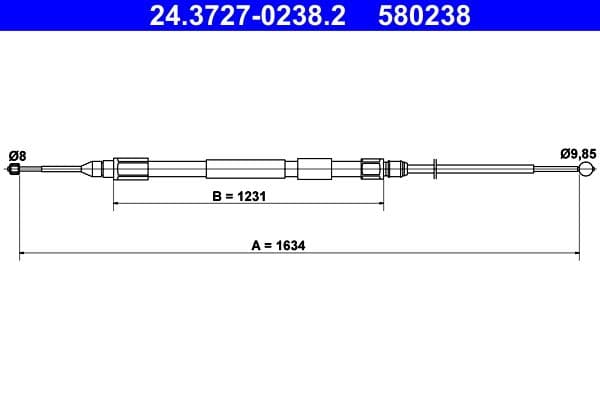 Cable Pull, parking brake