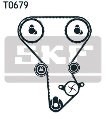 Timing belt set