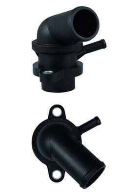 Thermostaat koelsysteem (87°C, in huisvesting) past: CHEVROLET AVEO / KALOS, LACETTI, NUBIRA, REZZO  DAEWOO KALOS, LACETTI, LANOS, NUBIRA 1.4-2.0 02.97-