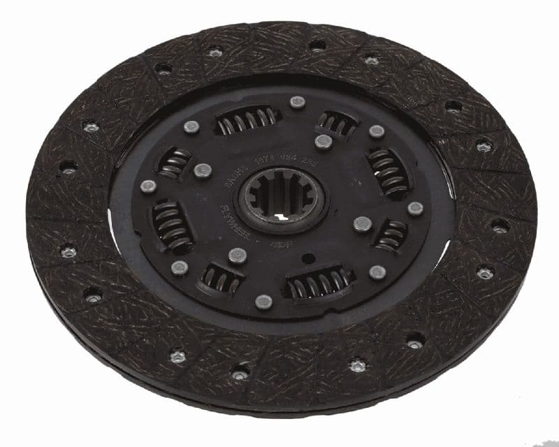 Koppelingsplaat/plaat (228mm) past: BMW 1502-2002 (E10), 3 (E30) 2.0/2.3 01.74-06.91