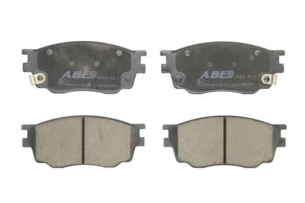 Remblokken set Voor , past: MAZDA 3, 6, 626 V 1.8/1.9/2.3 01.00-06.09