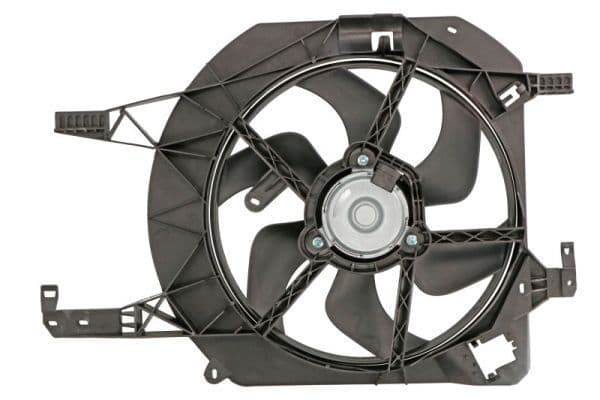 Radiatorventilator (met huisvesting) past: OPEL VIVARO A  RENAULT TRAFIC II 1.9D-2.5D 02.01-