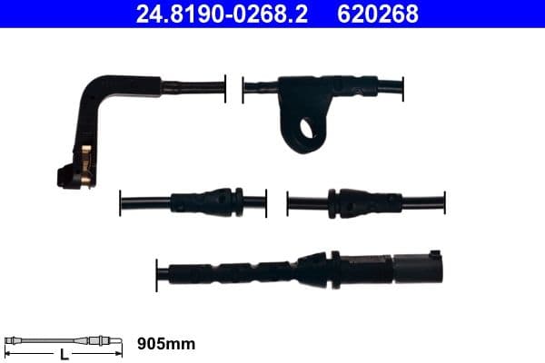 Sensor remblokslijtage Voor past: BMW X5 (E70), X6 (E71, E72) 3.0/3.0D 10.06-07.14