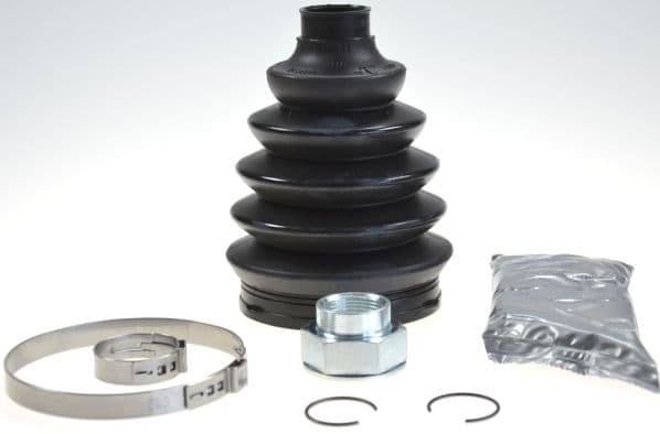 Rubberlaars Buiten/Voor (fi: 25/82) (lengte120) (set) past: ALFA ROMEO MITO  FIAT FIORINO, GRANDE PUNTO, IDEA, PUNTO EVO, QUBO  LANCIA MUSA, YPSILON  OPEL CORSA D 1.3D/1.4 10.03-