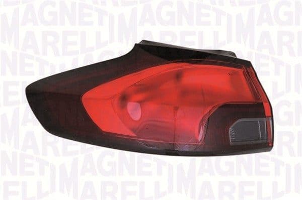 Achterlicht Links (extern, kleur indicator gerookt, kleur van het glas red) past: OPEL ZAFIRA C 10.11-11.16