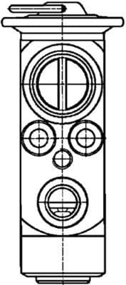 Airconditioning ventiel past: BMW 7 (E65, E66, E67)  ROLLS-ROYCE PHANTOM VII, PHANTOM VII DROPHEAD 3.0-6.75 07.01-07.17