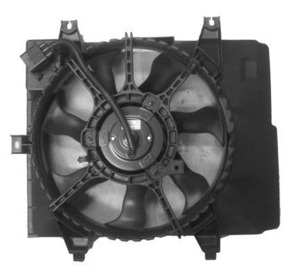 Radiatorventilator (met huisvesting) past: KIA PICANTO I 1.0-1.1LPG 04.04-09.11