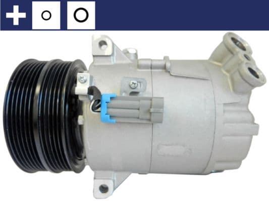 Airconditioning compressor past: ALFA ROMEO 159, BRERA, SPIDER 2.4D 09.05-12.12