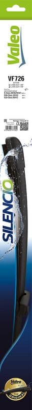 Wisserblad voegloos Voor met spoiler (2pcs) Silencio 650/475mm past: MERCEDES AMG GT (X290), B SPORTS TOURER (W246, W242), B SPORTS TOURER (W247), CLS (C257), E (A238), E ALL-TERRAIN (S213) 11.11-