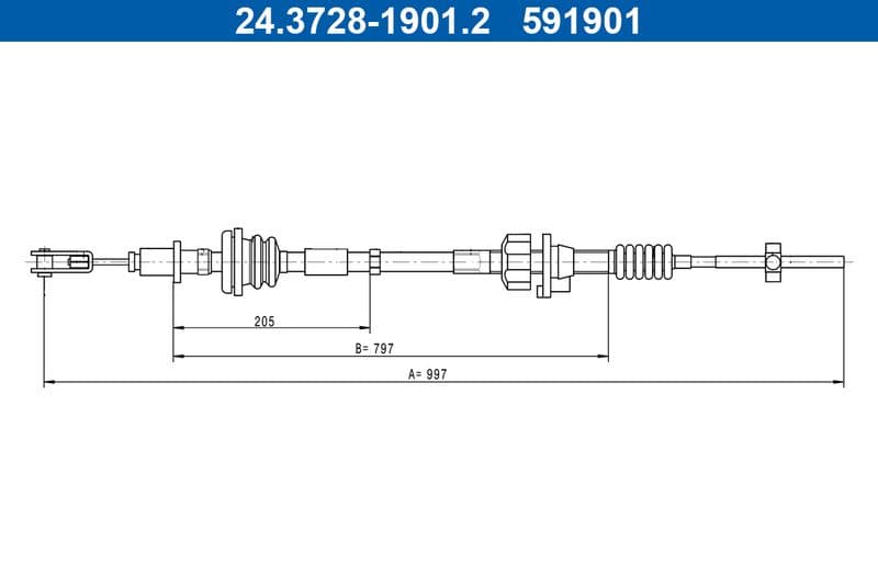 Clutch cable