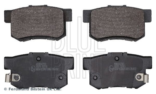 Remblokken set Achter , past: FIAT SEDICI  HONDA ACCORD V, CIVIC VI, CIVIC VII, CIVIC VIII, CR-V III, INTEGRA, JAZZ II, LEGEND I, S2000, STREAM  MG ZR  NISSAN MAXIMA  ROVER 600 I 1.3H-2.7 10.87-