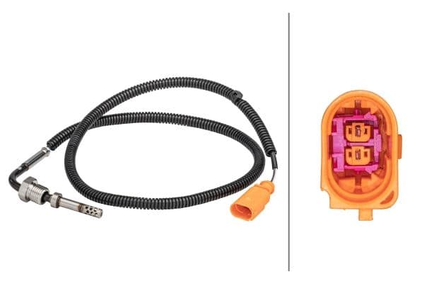 Uitlaatgastemperatuursensor (Na DPF) past: AUDI A4 B7, A6 C6 1.9D/2.0D 07.04-08.11