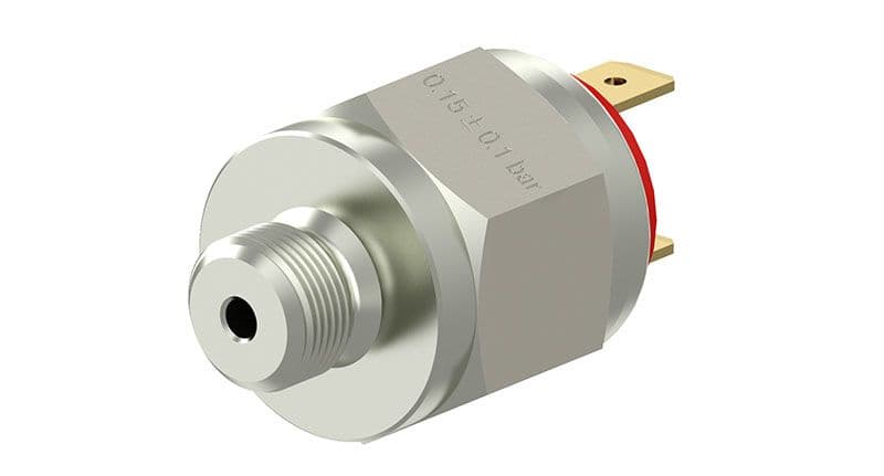 Druksensor (M12x1,5mm, druk 0,15 bar) past: DAF  EVOBUS  MAN  MERCEDES  SCANIA
