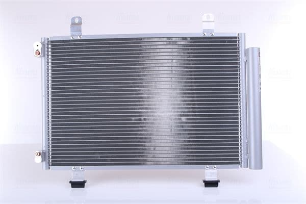 A/C condensator (met droger, (EN) additional fitting elements) past: OPEL AGILA B  SUZUKI SPLASH 1.0-1.2LPG 01.08-