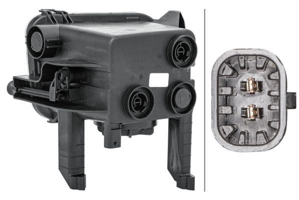 Mistlamp Voor Rechts (H3) past: OPEL MERIVA A 05.06-05.10