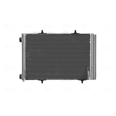 A/C condensator (met droger, (EN) additional fitting elements) past: DS DS 3  CITROEN C2, C3 AIRCROSS I, C3 AIRCROSS II, C3 I, C3 II, C3 III, C3 PICASSO, C4 CACTUS, DS3 1.0-1.6D 02.02-