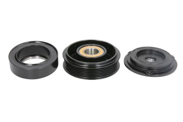 Airco compressor koppeling compleet (HALLA  HCC HS-15 12V 66PK 118mm) past: FORD