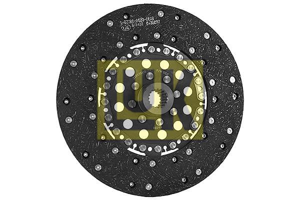 Koppelingsplaat/plaat biologisch (280mm OE/OES kwaliteit  nieuw  volledig profiel) past: ZETOR 5211, 5213, 5243, 5245, 5511, 5545, 5611, 5645, 5647, 5711, 5718, 5745, 5748, 5911, 5945, 6011, 6045