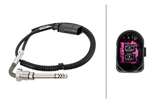 Uitlaatgastemperatuursensor (Vóór DPF) past: AUDI Q7 4.2D/6.0D 03.07-08.15