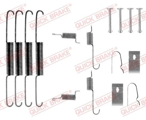Accessory Kit, brake shoes
