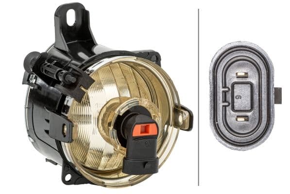 Mistlamp Voor Links (H10) past: OPEL CORSA D, CORSA E, MERIVA B 01.11-05.19