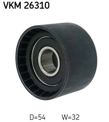 Deflection/Guide Pulley, timing belt