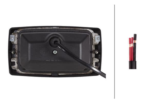 Werklamp  Double-Beam FF (H3, 12/24V, 55W, 2300lm 250mmx102mmx95mm) past: JOHN DEERE 6650, 6750, 6850, 6950  MASSEY FERGUSON 5410, 5420, 5425, 5430, 5435, 5440, 5445, 5450, 5455, 5460, 5465, 5470