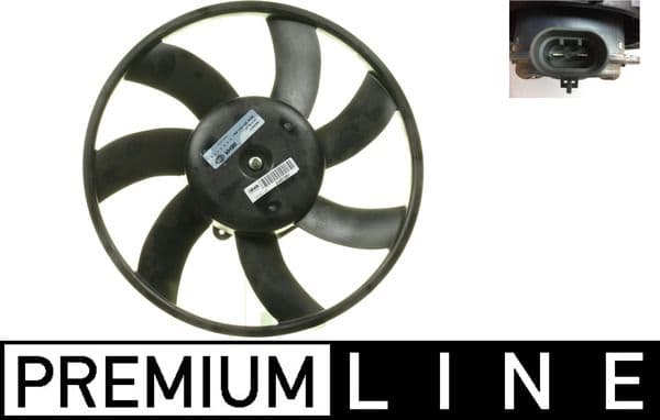 Radiatorventilator Rechts past: OPEL MERIVA B 1.6D/1.7D 06.10-03.17