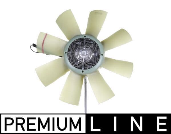 Ventilatorkoppeling (met ventilator, 750mm, aantal bladen: 8, aantal pinnen: 6) past: SCANIA G I, P I, R I, T  VW WORKER DC09.108-DT16.08 01.03-