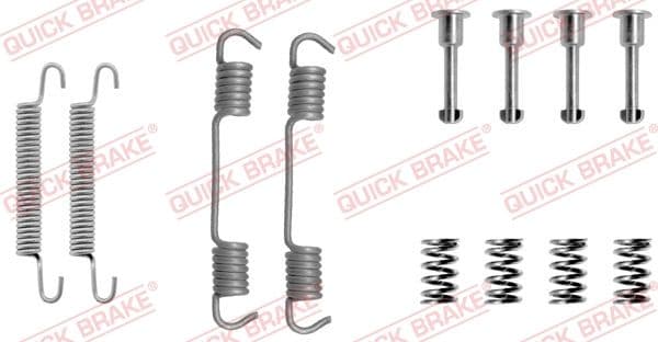 Accessory Kit, parking brake shoes