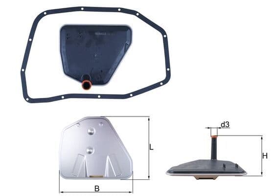 Hydraulic Filter, automatic transmission