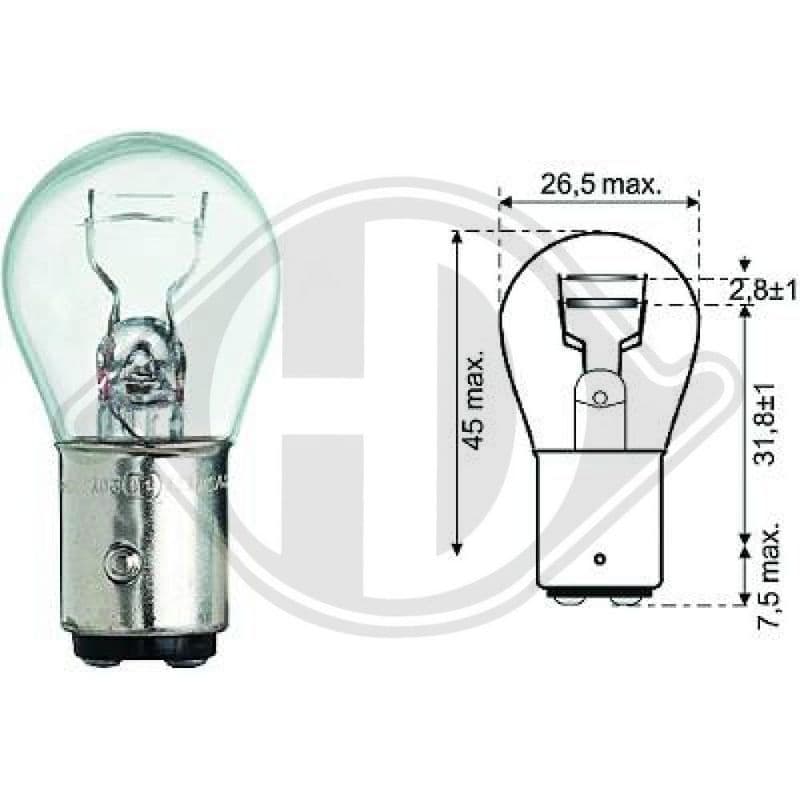 P20/5W Gl�hlampe   Halogen