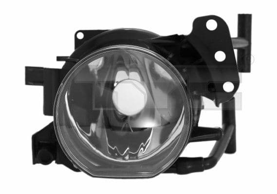 Mistlamp Voor Rechts (HB4) past: BMW 5 E60, E61 07.03-02.07