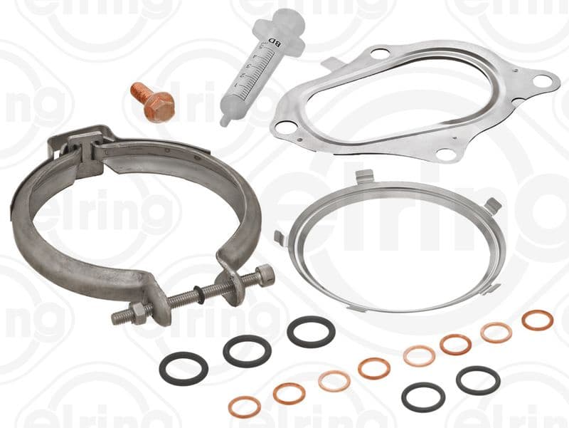 Turbocompressor montageset (met pakkingen) past: LAND ROVER DISCOVERY SPORT, RANGE ROVER EVOQUE 2.0D/2.0DH 08.17-