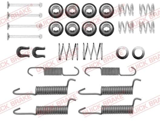 Accessory Kit, parking brake shoes