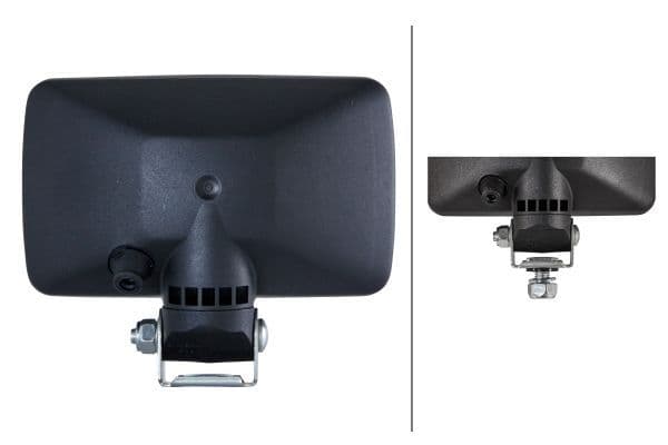 Werklamp   Picador 6876 FF (H3, 12/24V, 35/70W, lengte: 154mm, hoogte: 128mm, breedte: 154mm, diepte: 77mm) past: MERCEDES ACTROS MP4 / MP5  FENDT 200 01.87-