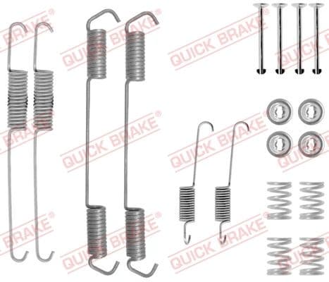 Accessory Kit, brake shoes