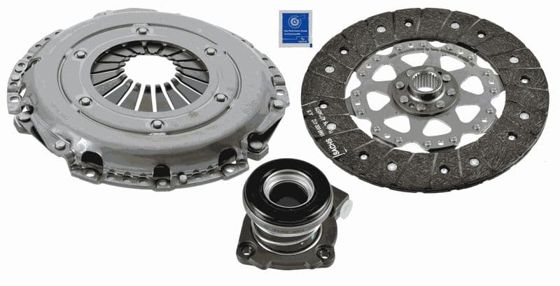 Zelfstellende koppelingskit met hydraulisch lager (240mm) past: OPEL SIGNUM, VECTRA C, VECTRA C GTS  SAAB 9-3 1.9D 04.04-02.15