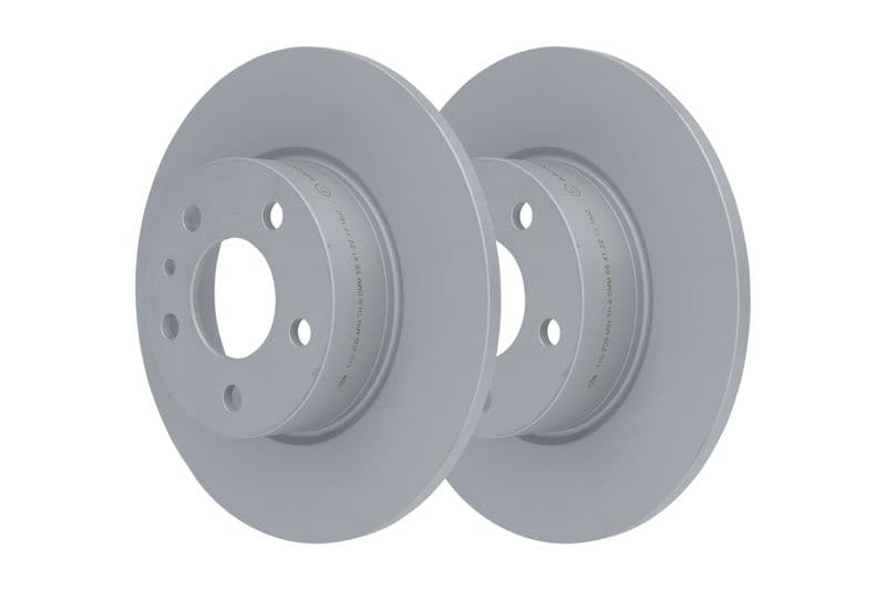 Brake disc Achter Links/Rechts past: ALFA ROMEO 147, 156, 164  FIAT BRAVO II, CROMA, STILO  LANCIA DELTA I, DELTA II, THEMA 1.2-3.0 11.84-12.14