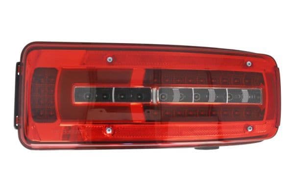 Achterlicht Rechts (LED, 24V, met indicator, anti-fog licht, achteruitrijlicht, met stoplicht, parkeerlicht, zijspeling) past: DAF 75 CF, CF 65, CF 75, CF 85, LF 45, LF 55, XF 105 01.01-