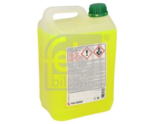 Koelvloeistof (5L, -35°C), silicaatvrij, groen, bevat: mono-ethyleenglycol