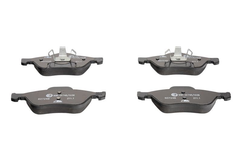 Remblokken set Voor , past: RENAULT LAGUNA, LAGUNA II, LAGUNA III, MEGANE II, SCENIC II, TWINGO II, WIND 1.2-2.0 03.01-12.15