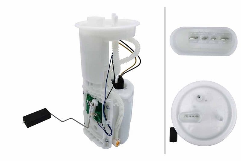 Elektrische brandstofpomp (module) past: AUDI A3, A6 C5  CITROEN C3 I  SKODA FABIA I  VW GOLF IV, GOLF PLUS V, PASSAT B5, PASSAT B5.5, POLO IV 1.1-3.0 09.96-12.09