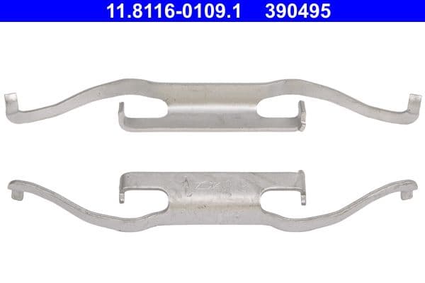 Remblok montagekit achter past: BMW 3 (E36), 3 (E46), Z3 (E36), Z4 (E85) 1.6-3.0 09.90-02.09