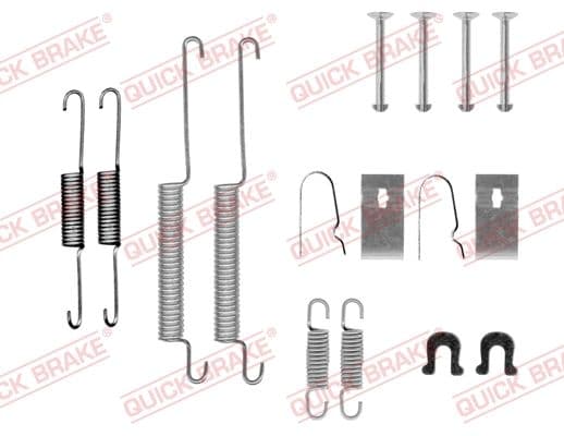 Accessory Kit, brake shoes