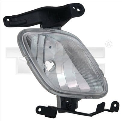 Mistlamp Voor Rechts (H27W/2) past: KIA VENGA YN 02.10-03.19